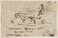 B 3325
          <br/>
          Roodpaard bij avond opde Overtoomsluis
          <br/>
          <em>Breitner, George Hendrik (1857-1923)</em>